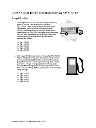 Soal hots matematika smp dan pembahasannya. Contoh Soal Hots Matematika Smp Dan Pembahasannya