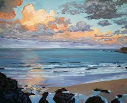 Coastal oil painting prints start at $22. Coastal Oil Paintings