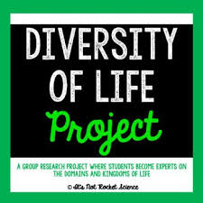 Diversity Of Life Project Biology Curriculum High School Science Teacher Diversity