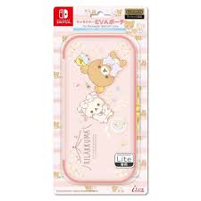 new nintendo switch lite character eva pouch rilakkuma rilakkuma pajama party japan oct 2020 japan you want リラックマ ニンテンドー 任天堂