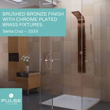 Santa Cruz 1033 Pulse Showerspas Rainfall Shower Head Waterfall Shower Head Oversized Body Jets And Br Rainfall Shower Head Waterfall Shower Shower Systems