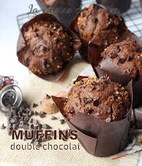 Muffins Double Chocolat Moelleux Recette Muffins Double Chocolat Recette Muffin Chocolat Delicieux Desserts