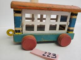 Late in the afternoon the children all come home they mind their manners well their little lives are all laid out. Sold Price 1963 Fisher Price Huffy Puffy Wood Train Car April 4 0120 6 00 Pm Edt