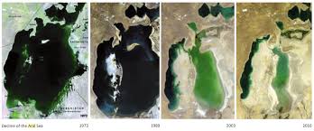 Cotton Production At Aral Sea Uzbekistan And Turkmenistan Ejatlas