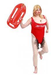 White thunder at glacier bay) : Deguisement Pamela Alerte A Malibu Homme Fete En Folie