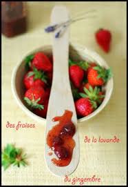 Confiture De Fraises A La Lavande Et Au Gingembre Recette Recettes De Cuisine Confiture Fraise Gingembre Recette