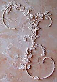 Stencil Wall Stencil Raised Plaster Stencil Dresden Relief Wall Stencil Painting Stencil Furniture Stencil Stencil Furniture Stencil Crafts Stencils Wall