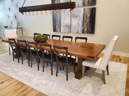 A bright and beautiful kitchen and dining area in a property in fulham, london. Hand Crafted Long Beautiful Kitchen Table By Mh Woodworks Inv Custommade Com