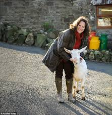 Young woman skinning an animal. Goat Cured A Young Boy S Eczema Daily Mail Online