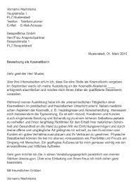 Wir freuen uns auf deine bewerbung. Muster Bewerbung Als Kosmetikerin