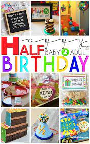 5 out of 5 stars (2,245) sale price $5.59 $ 5.59 $ 7.99 original price $7.99 (30% off) favorite add to. Half Birthday Party Ideas