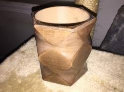 Just a couple of modifiers to give honeycomb vase(by radus) more stable bottom. 3d Printed Vase Stlfinder