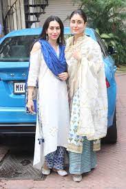 Photos Kareena Kapoor Khan Taimur Ali Khan And Karisma Kapoor Are All Decked Up For Diwali Indian Designer Suits India Clothes Indian Attire
