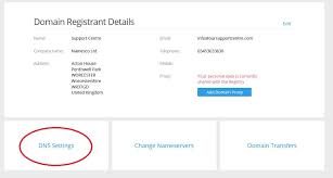 Changing Your Domain S Dns Settings