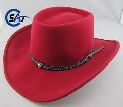 Red Wool Felt Western Cowboy Hats For Women Buy Cowboy Hats For Women Western Cowboy Hats For Women Red Wool F Cowboy Hats Western Cowboy Hats Hats For Women