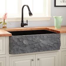 black farmhouse sink signature hardware