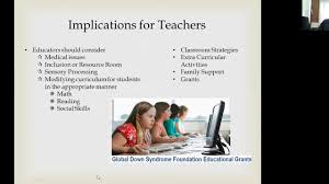Teaching Strategies For Individuals With Down Syndrome Youtube