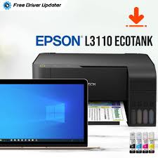 How To Download Epson L3110 Ecotank Driver For Windows 10 Tank Printer Epson Ecotank Ink Tank Printer