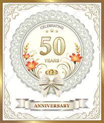 11+ idee regalo per nozze d'oro. Vettoriale 50 Anniversario Di Matrimonio Image 40839724