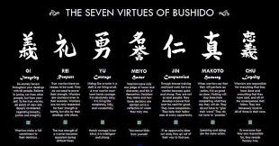 Bushido Designs Bushido Code 7 Virtues 7 Virtues Of Bushido Tatuagens Tatoo Artes Marciais