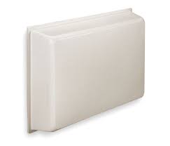 Air conditioner cover features a plastic lining that helps stop drafts. Through Wall Ac Cover Tamarack Technologies Inc