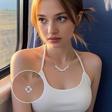 AXELUNA Estrella de David Collar de Plata Esterlina El Salvador