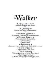 We Will Show You First Name Meaning Of A Name This Is The Meaning Of Walker Name Follow Us On Pinte Names With Meaning Meant To Be Personalised Gifts Unique