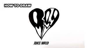 High quality juice wrld inspired wall tapestries by independent artists and designers from around the world. How To Draw Juice Wrld Logo Easy Youtube