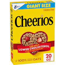 General mills has since removed that specific claim from the box. Buy Cheerios Breakfast Cereal With Whole Grain Oats Gluten Free 20 Oz Online In Vietnam B07cx3gry1