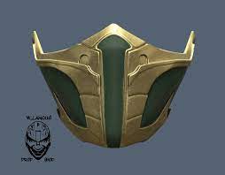 Typical finishing work will be needed to be done to get them smooth. Mortal Kombat 11 Jade Or Skarlet Mask Etsy In 2021 Mortal Kombat Kitsune Mask Mouth Mask Fashion
