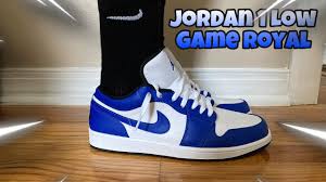 Maybe you would like to learn more about one of these? Jordan 1 Low Game Royal Review On Feet With Lace Swaps Youtube