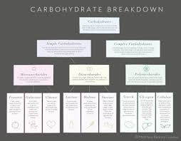 Carbs Sugar Chart Via Matthew Kenney Diet Nutrition