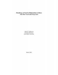 We did not find results for: Metallurgy Of Steel For Bladesmiths Others Who Heat Treat And