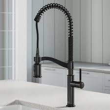 Kraus premium kitchen faucet oil rubbed bronze 1 handle deck mount. Moen Brantford Oil Rubbed Bronze Kitchen Faucet