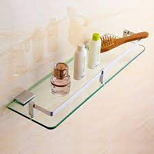 Cascade 40060 glass shelf 600mm. Wenzhe Bathroom Shelf Rack Washroom Shower Wall Mounted Corner Storage Glass Aluminum 1 Story 7 Sizes Towel Stands Rings Size 250mm Buy Online In Antigua And Barbuda At Antigua Desertcart Com Productid 62252562