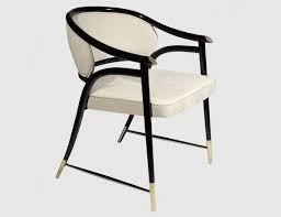 Nella Vetrina Visionnaire Ipe Cavalli Aleksandra Ivory Chair In Upholstered Leather Luxury Dining Chair Interior Design Chair Furniture Design