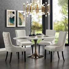 Inspired Home Annabelle Linen Dining Chair Set Of 2 Back Tufted Nailhead Trim Finish Cream White Walmart Com In 2020 Linen Dining Chairs Fabric Dining Chairs Dining Chairs
