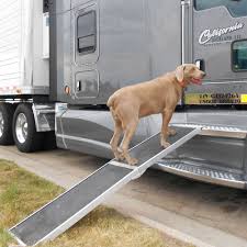 But, dog ramps for cars, i.e., trucks & suvs, are specially designed because these vehicles have cabins that are usually higher than general. Lucky Dog Aluminum Folding Dog Ramp Discount Ramps