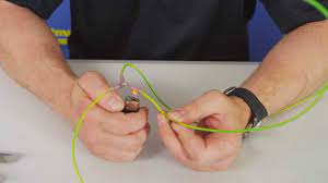 3 way molded connector loop with male and female connectors on ends of a 12 gpt wire green, yellow and brown gpt wire leads molded connectors with color coded wires are available in two configurations: How To Join Cables With 3 Way Heat Shrink Crimp Connectors Wattmaster Tv Youtube