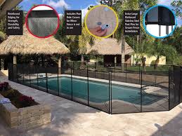 For over 25 years we have continued to improve the aesthetics, design, strength, ease of installation and complimenting products for our customers. Amazon Com Waterwarden Wwf200 4 X 12 Black Removeable Outdoor Child Safety Inground Easy Diy Installation With Hardware 4 Foot Pool Fence Outdoor Decorative Fences Garden Outdoor