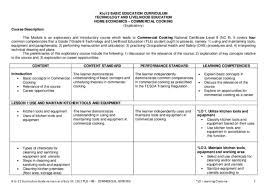 During instruction on the use of kitchen equipment, the students will identify and locate the equipment within the lab. Pdf Kto12 Basic Education Curriculum Technology And Livelihood Education Home Economics Commercial Cooking Exploratory Course Description Angelo Diaz Academia Edu