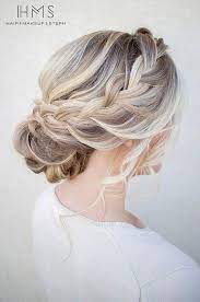 45 Glamorous Wedding Updos For Long And Medium Hair Braided Hairstyles Updo Prom Hairstyles Updos Short Hair Updo