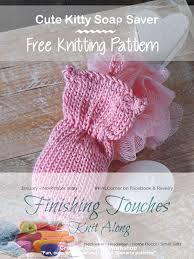 The puff stitch slightly slants and spirals giving it a nice overall look that will look great in any bathroom or gift basket. Cute Kitty Soap Saver Creative Crochet Workshop