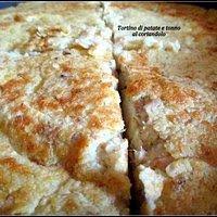1 uovo 2 cucchiai di pan grattato una spolverata di formaggio grattugiato 5 patate di medie dimensioni 250 gr di stracchino con fermento probiotico. Tortino Di Patate E Tonno Bimby Ricette Di Cucina Gustosa Ricerca
