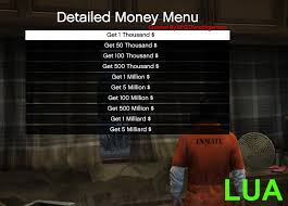 Überall hört man gerüchte dass wann erscheint gta 5 release news nr #35: Detailed Money Menu Lua Pc Sp Only Gta5 Mods Com