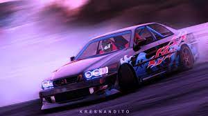 Toyota chaser jzx100 drift clips. Artstation Toyota Chaser Drifting Kresnan Dito
