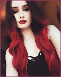 Black And Colored Hair Ideas Black To Red Hair Ideas Redhair Red Hair Hairstyles Haircolor Stylish Girls Talking Black Red Hair Red Ombre Hair Hair Styles