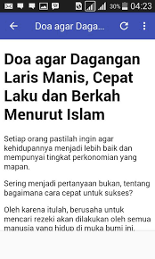 Berkatilah aku dalam berjualan ini tuhan. Doa Agar Dagangan Laris Fur Android Apk Herunterladen