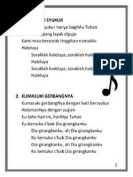 Bagi pemuda ibadah dapat berfungsi: Kumpulan Lagu Ibadah Pemuda Remaja Font Besar