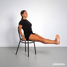 Seated Leg Raises Exercise How To Workout Trainer By Skimble